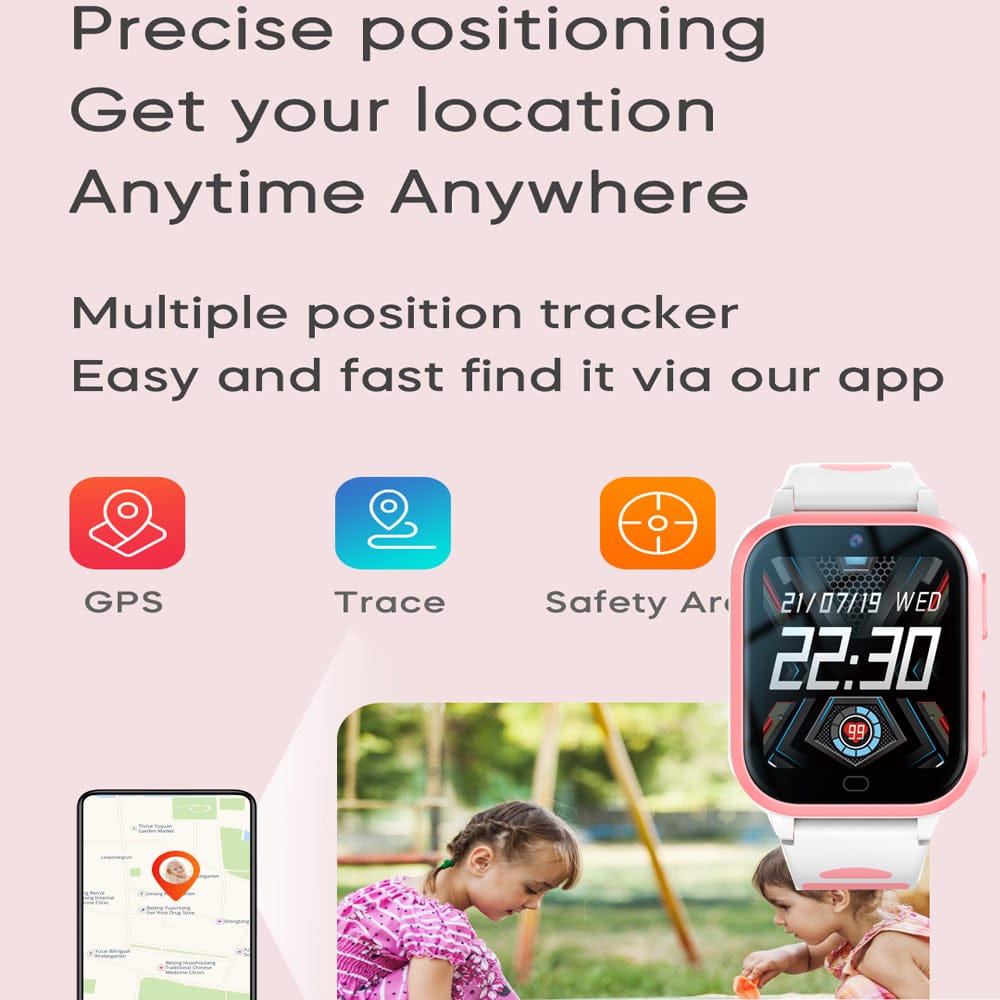 4G Kids Smartwatch – Video Call, GPS Tracking, IP67 Waterproof, 8GB ROM, Health Monitoring, Wi-Fi,… — product image 7