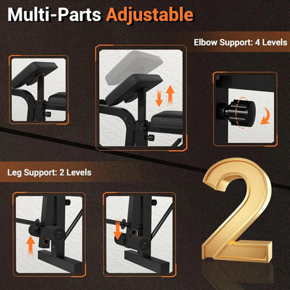 7 in 1 Strength Training Bench with Squat Rack — product image 5