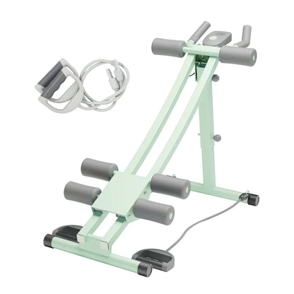 Ab Machine Monorail Cruncher – Adjustable Height Core Trainer with 4 Resistance Levels and 440 lb… — product image 3
