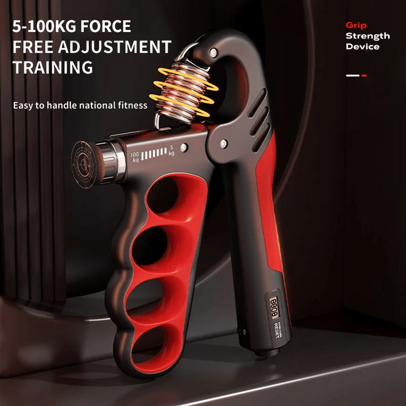 Adjustable 5-100KG Grip Strength Trainer with Counter — product image 4