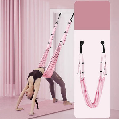 Aerial Yoga Strap – Adjustable Stretching & Inversion Belt for Leg Splits, Flexibility Training, with… — product image 1