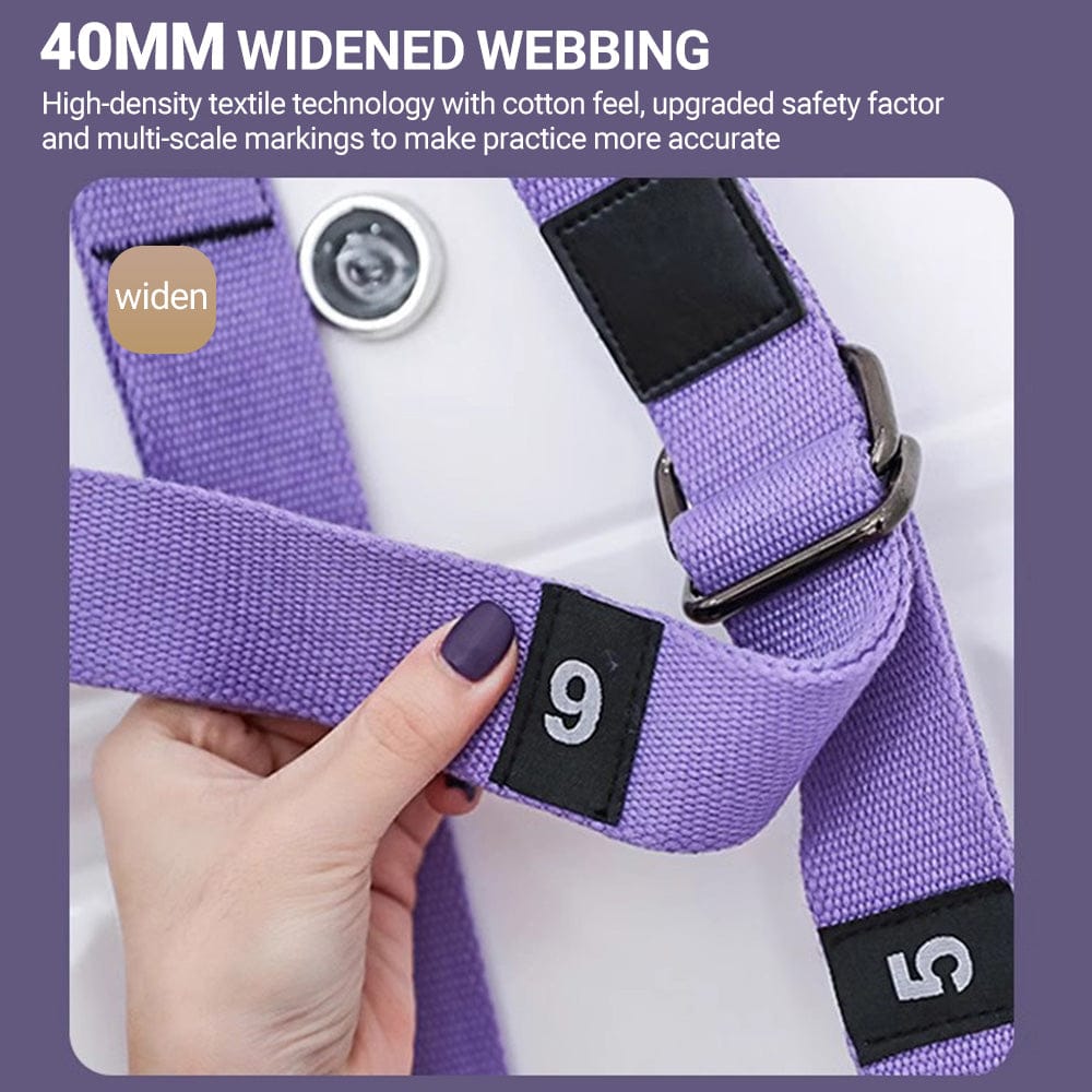 Aerial Yoga Strap – Adjustable Stretching & Inversion Belt for Leg Splits, Flexibility Training, with… — product image 6