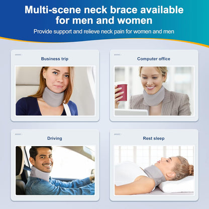 Adjustable Neck Brace Foam Cervical Collar for Pain Relief — product image 10