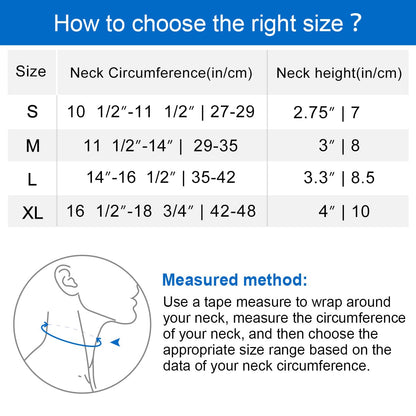 Adjustable Neck Brace Foam Cervical Collar for Pain Relief — product image 11
