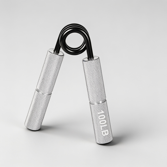 Adjustable metal hand gripper 50-350 lb resistance