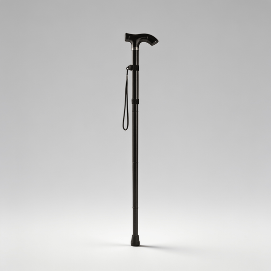 Aluminum folding telescopic trekking pole compact
