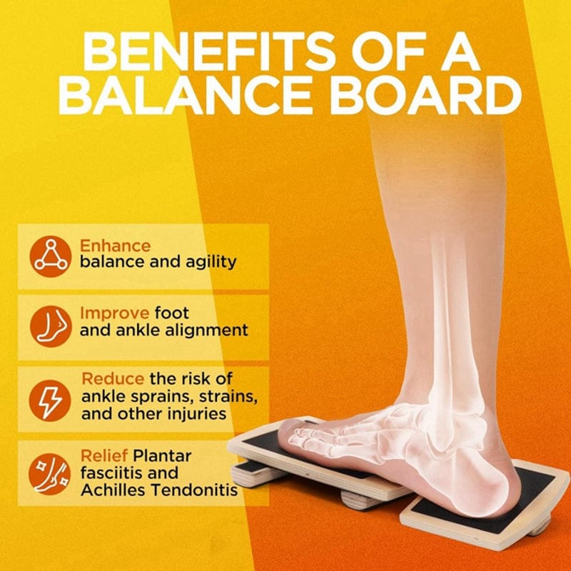 Ankle Balance Board – Foot Strengthener for Pilates & Stability Training, Relieves Plantar Fasciitis,… — product image 9