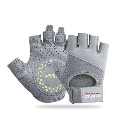 Workout Gloves — Gray color, grey workout gloves