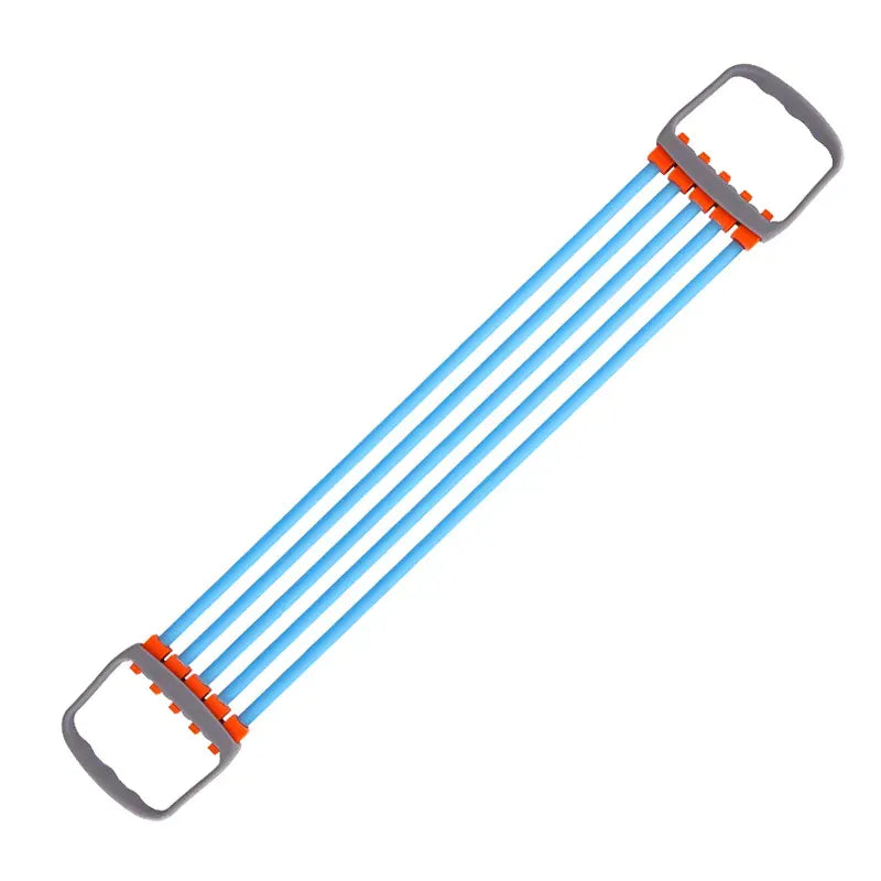 Chest Expander with 5 Resistance Bands – Full Body Strength Training Set for Pilates Push Ups and… — product image 7