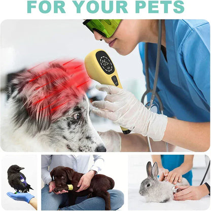 Cold Laser Therapy Device for Pets – Dual 808nm and 650nm Red Light Handheld Vet Therapy Tool — product image 3