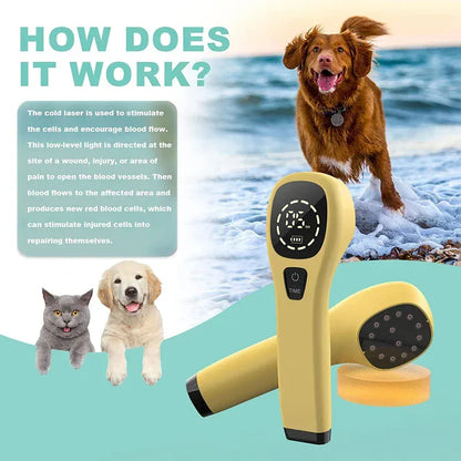 Cold Laser Therapy Device for Pets – Dual 808nm and 650nm Red Light Handheld Vet Therapy Tool — product image 5