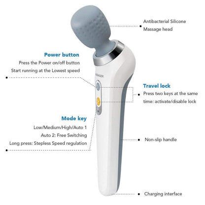 USB Handheld Electric Massager – High Frequency Vibration Wand for Neck, Back, and Muscle Pain… — product image 11