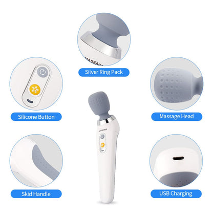USB Handheld Electric Massager – High Frequency Vibration Wand for Neck, Back, and Muscle Pain… — product image 12