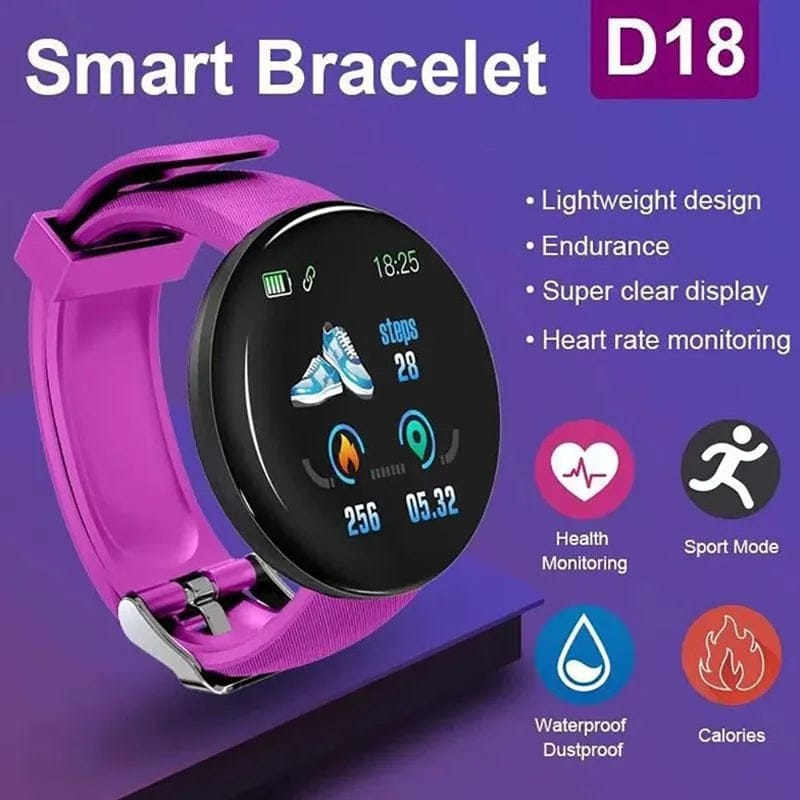 D18 Smart Watch - Waterproof Fitness Tracker with Heart Rate — product image 12