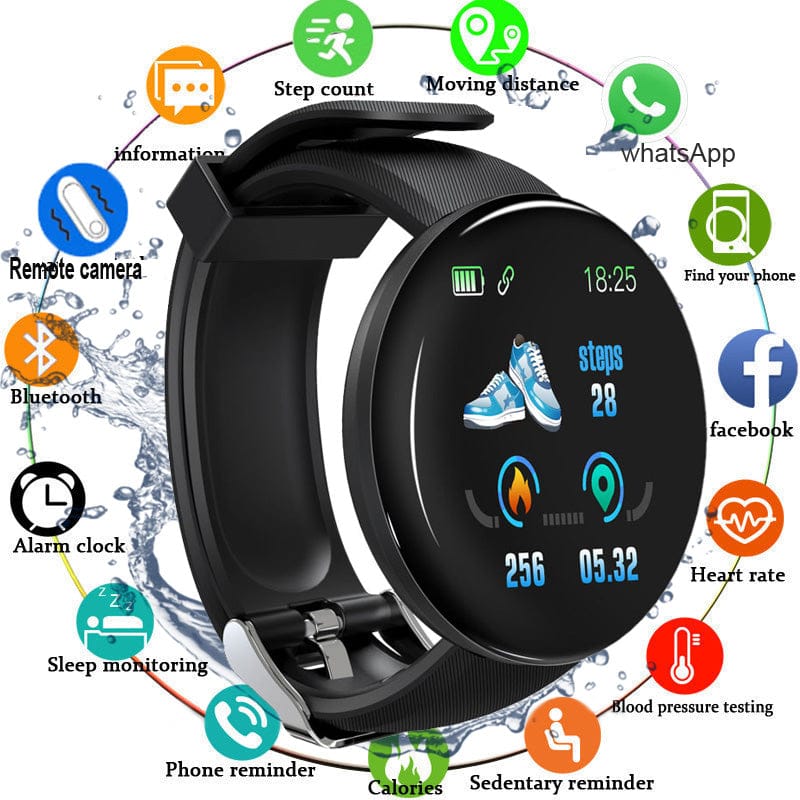 D18 Smart Watch - Waterproof Fitness Tracker with Heart Rate — product image 7