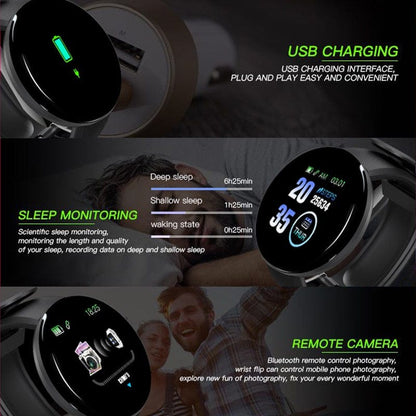 D18 Smart Watch - Waterproof Fitness Tracker with Heart Rate — product image 9