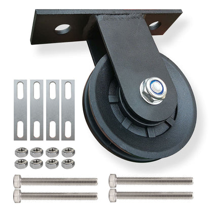 DIY Fitness Double Pulley System – Home Gym Rope Pulldown Attachment for Biceps, Triceps, and Forearm… — product image 1