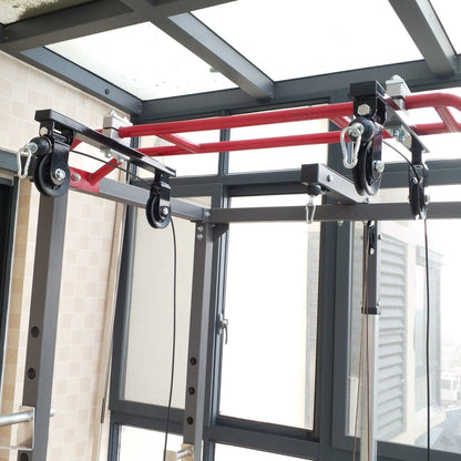 DIY Fitness Double Pulley System – Home Gym Rope Pulldown Attachment for Biceps, Triceps, and Forearm… — product image 9