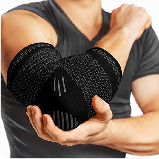 Elastic Elbow Brace for Sports, Compression Arm Sleeve, Breathable Elbow Pads for Safety and Support,… — product image 2