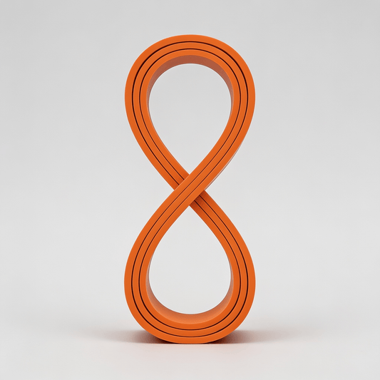Lightweight elastic resistance band for home training