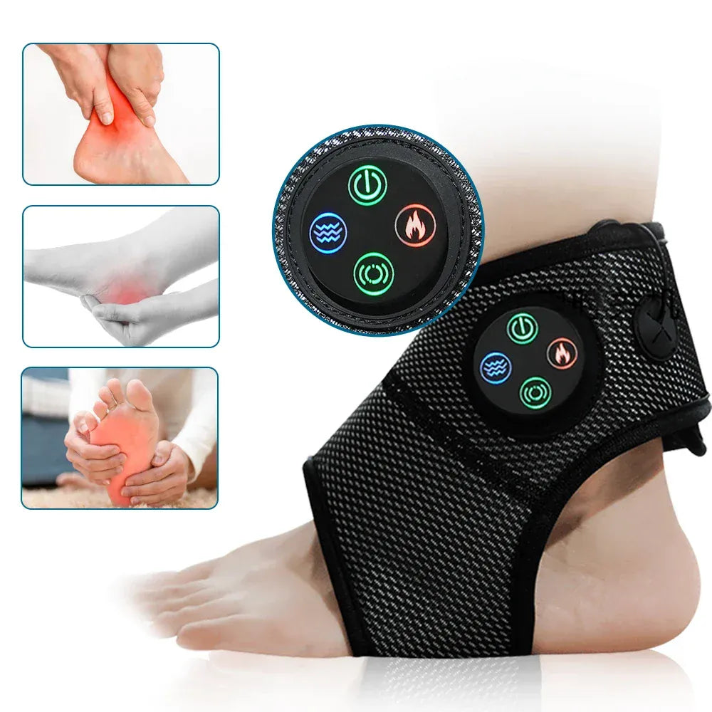Electric Ankle Massager for Pain Relief - Air Compression Foot Massager with Adjustable Intensity — product image 1