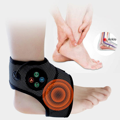 Electric Ankle Massager for Pain Relief - Air Compression Foot Massager with Adjustable Intensity — product image 3