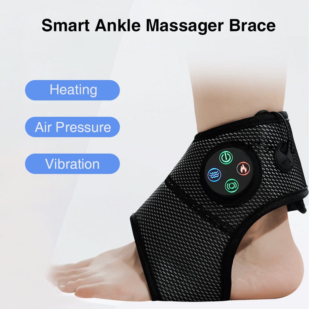 Electric Ankle Massager for Pain Relief - Air Compression Foot Massager with Adjustable Intensity — product image 10