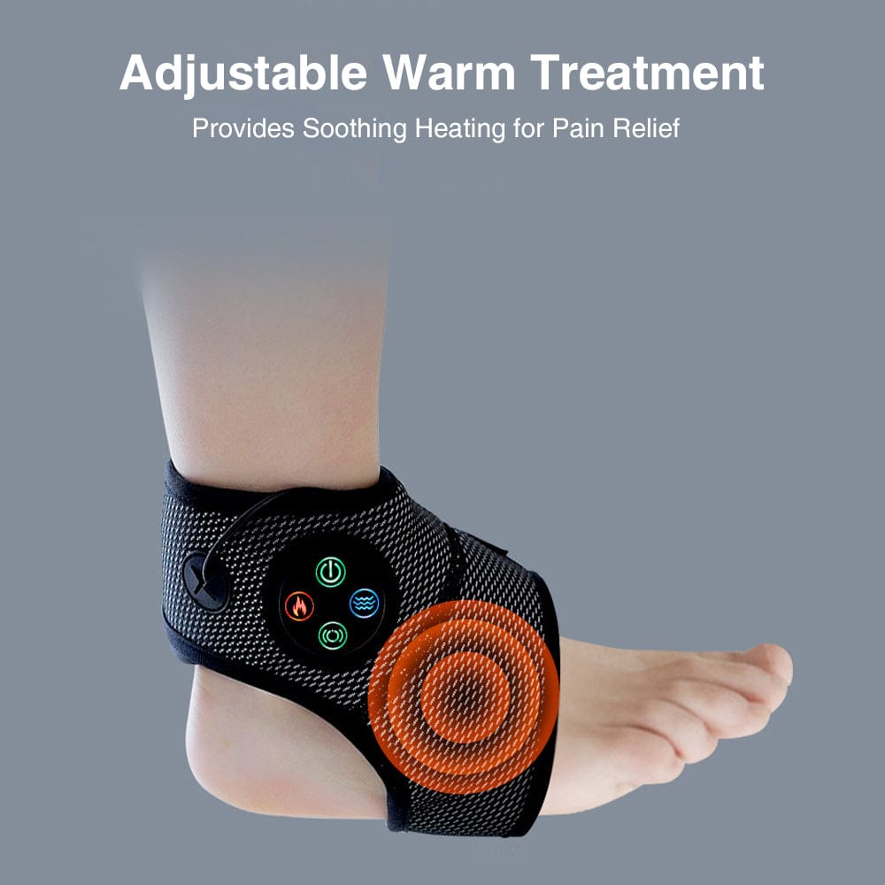 Electric Ankle Massager for Pain Relief - Air Compression Foot Massager with Adjustable Intensity — product image 4
