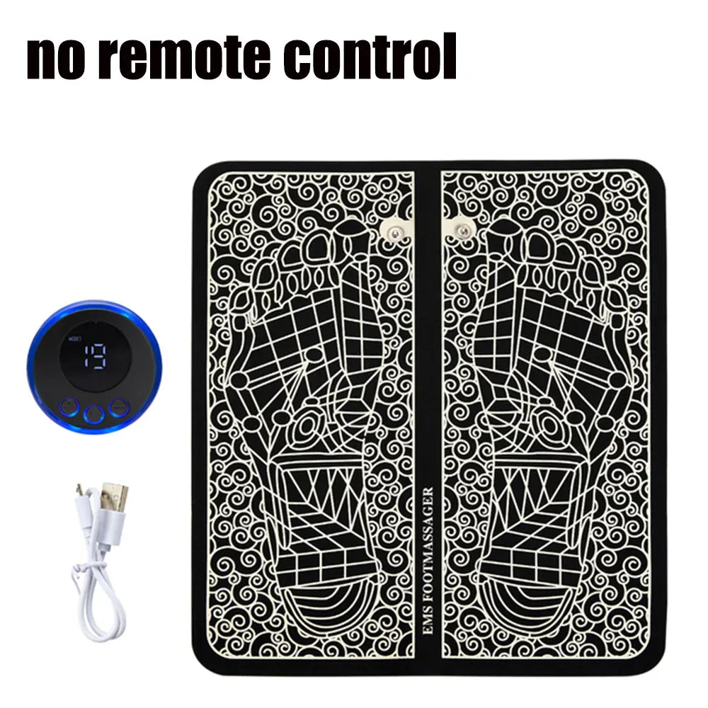 Electric EMS Foot Massager Pad with Remote Control - Acupoint Stimulation — product image 12