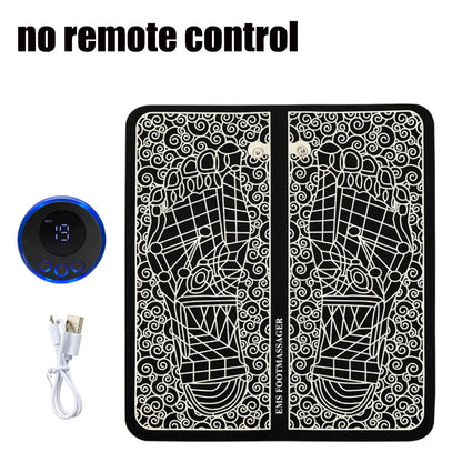 Electric EMS Foot Massager Pad with Remote Control - Acupoint Stimulation — product image 12