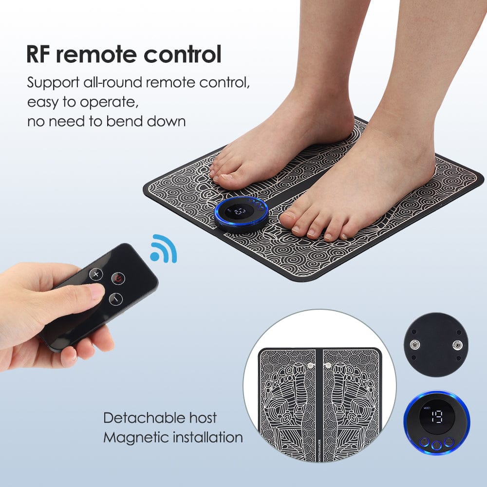 Electric EMS Foot Massager Pad with Remote Control - Acupoint Stimulation — product image 5