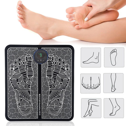 Electric EMS Foot Massager Pad with Remote Control - Acupoint Stimulation — product image 1