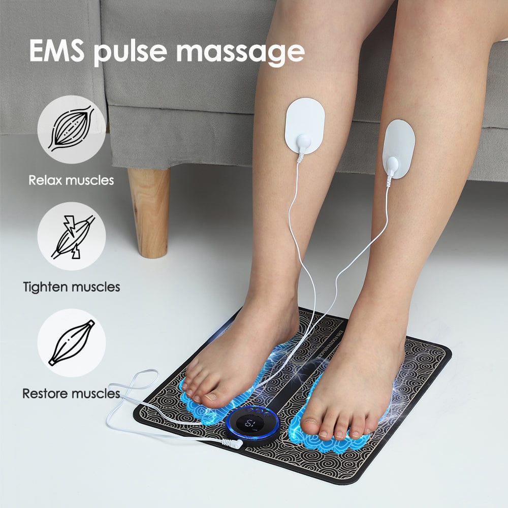 Electric EMS Foot Massager Pad with Remote Control - Acupoint Stimulation — product image 3