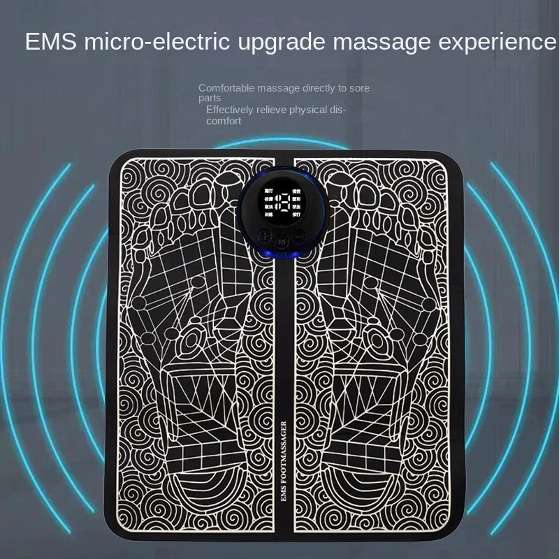 Electric EMS Foot Massager Pad with Remote Control - Acupoint Stimulation — product image 8