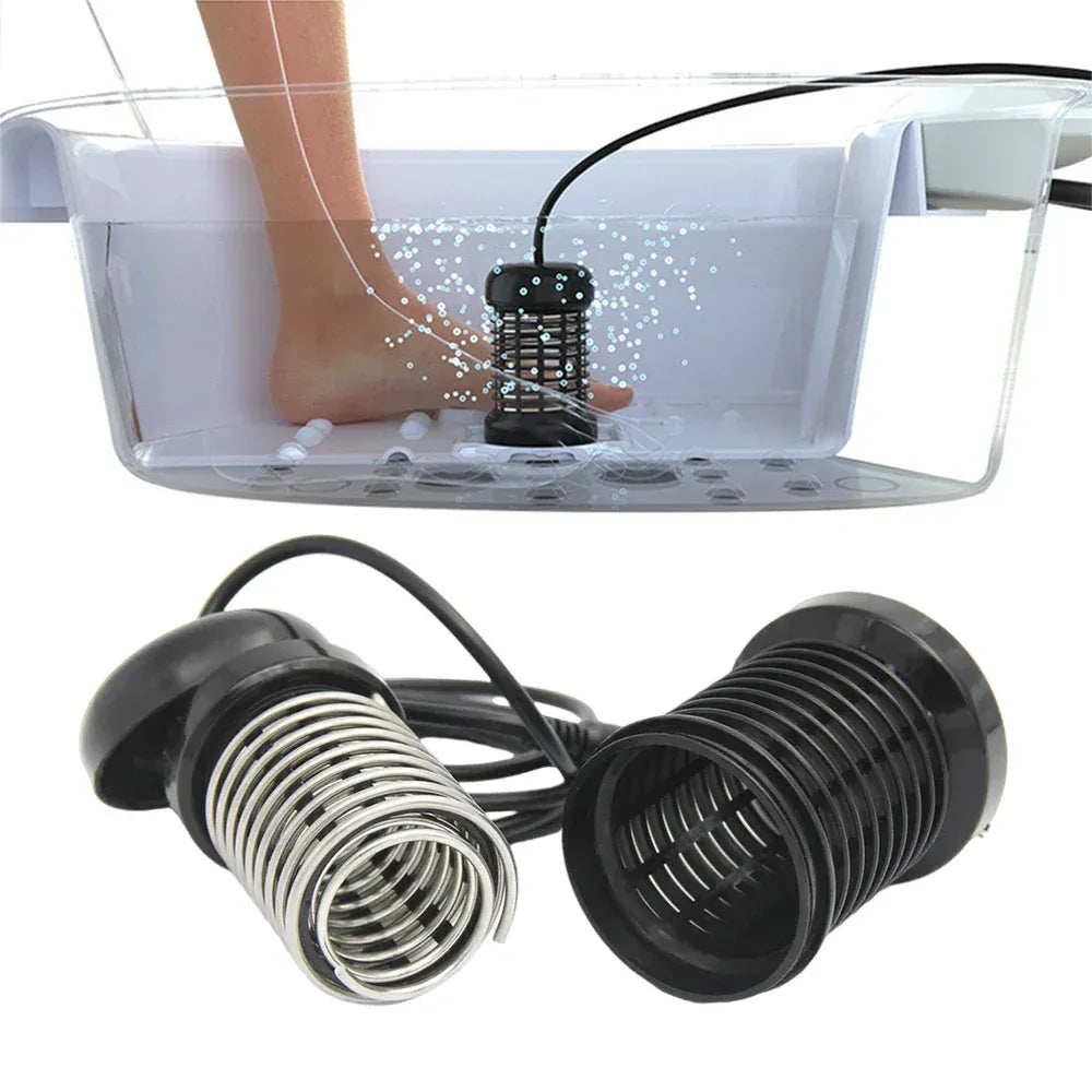 Electric Foot Spa Massager – Mini Ionic Detox Bath with Vibrating Whirlpool & Pressotherapy, Aqua… — product image 2