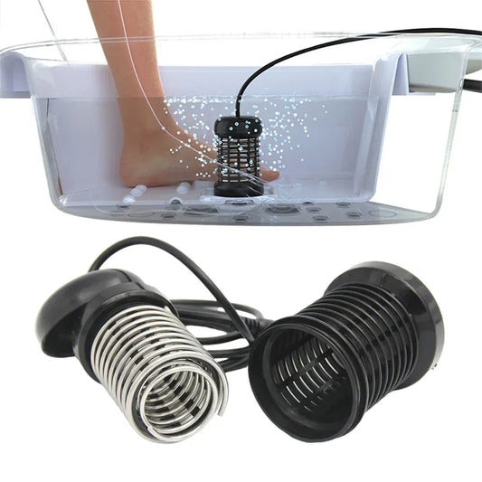 Electric Foot Spa Massager – Mini Ionic Detox Bath with Vibrating Whirlpool & Pressotherapy, Aqua… — product image 2