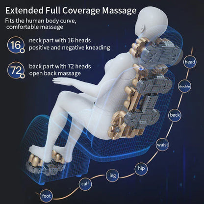 Electric Full Body Massage Cushion – Shiatsu Kneading Neck Back Waist and Leg Massager with Infrared… — product image 3