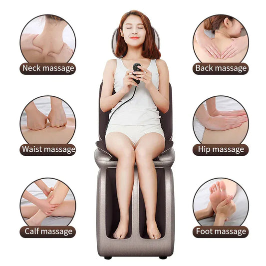 Electric Full Body Massage Cushion – Shiatsu Kneading Neck Back Waist and Leg Massager with Infrared… — product image 2