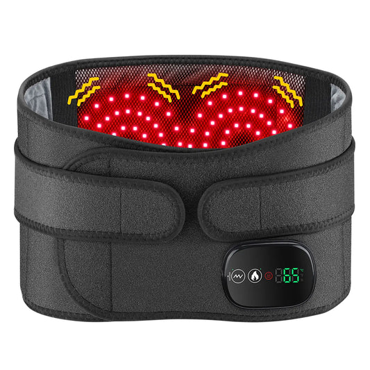 Electric Heating Waist Massager Belt – Rechargeable Vibration Support Belt with Adjustable Heat… — product image 2