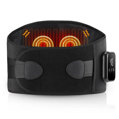 Electric Heating Waist Massager Belt – Rechargeable Vibration Support Belt with Adjustable Heat… — product image 4