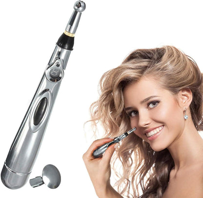 Electronic Acupuncture Pen for Body Massage - EMS Microcurrent Acupressure Meridian Pen with 9… — product image 11
