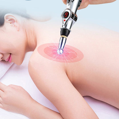 Electronic Acupuncture Pen for Body Massage - EMS Microcurrent Acupressure Meridian Pen with 9… — product image 4