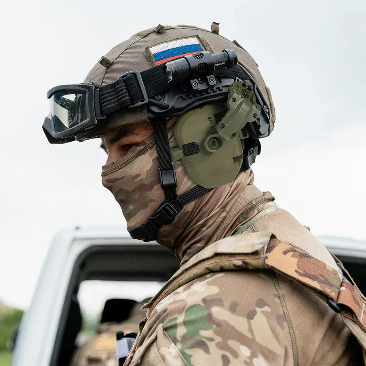 Electronic Shooting Earmuffs with ARC Rail Mount — product image 5