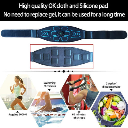 EMS Abdominal Toning Belt | Muscle Stimulator for Waist, Arm & Leg | USB Rechargeable, 10 Modes & 39… — product image 8