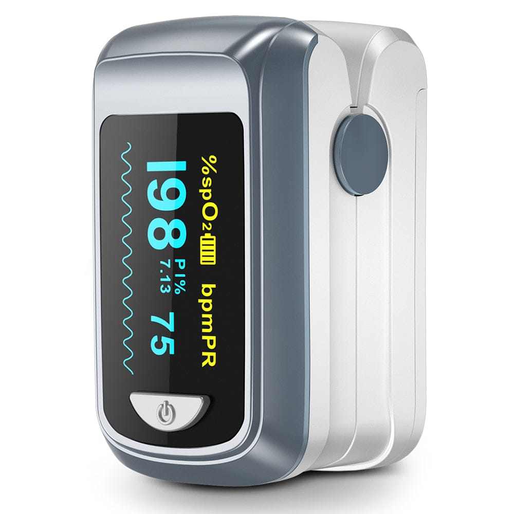 Fingertip Pulse Oximeter – SPO2, Heart Rate, and Perfusion Index Monitor with OLED Display, Fast… — product image 1