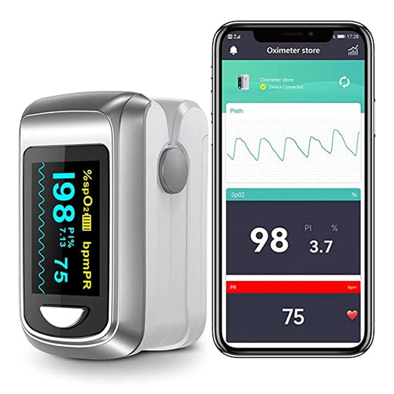 Fingertip Pulse Oximeter – SPO2, Heart Rate, and Perfusion Index Monitor with OLED Display, Fast… — product image 3