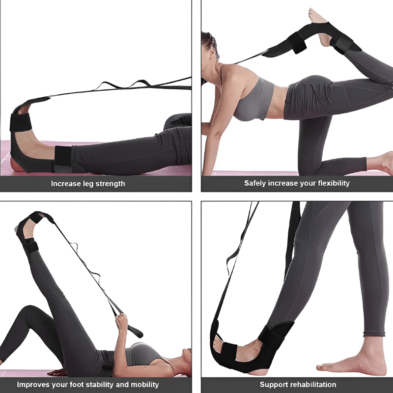 Flexibility Stretching Strap - Open Back Yoga Band for Leg Stretching — product image 8