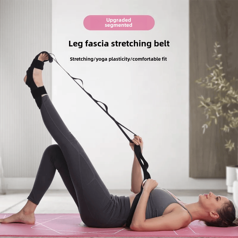 Flexibility Stretching Strap - Open Back Yoga Band for Leg Stretching — product image 12