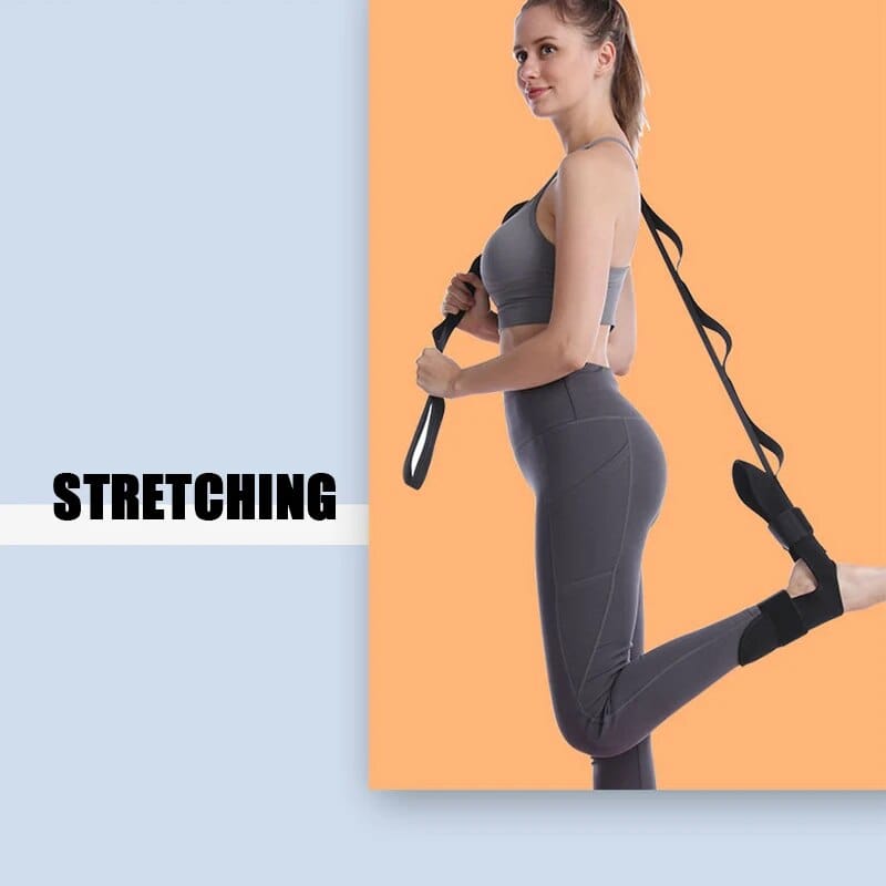Flexibility Stretching Strap - Open Back Yoga Band for Leg Stretching — product image 11