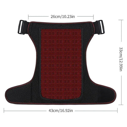 Full Wrap Heated Hip Support Brace – USB Powered Compression Wrap with 3 Heat Levels and Vibration… — product image 12